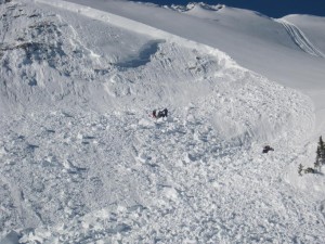 sled-through-avalanche